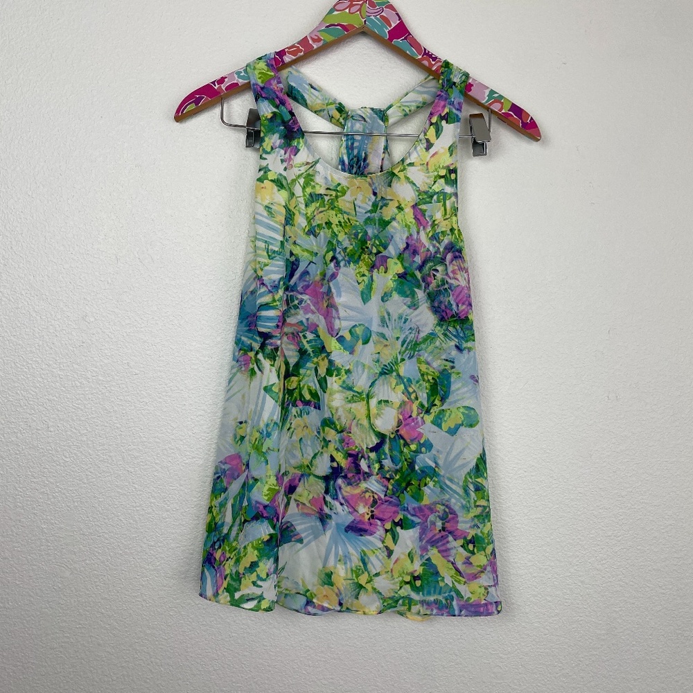 Cynthia Rowley colorful tank top size S // 17